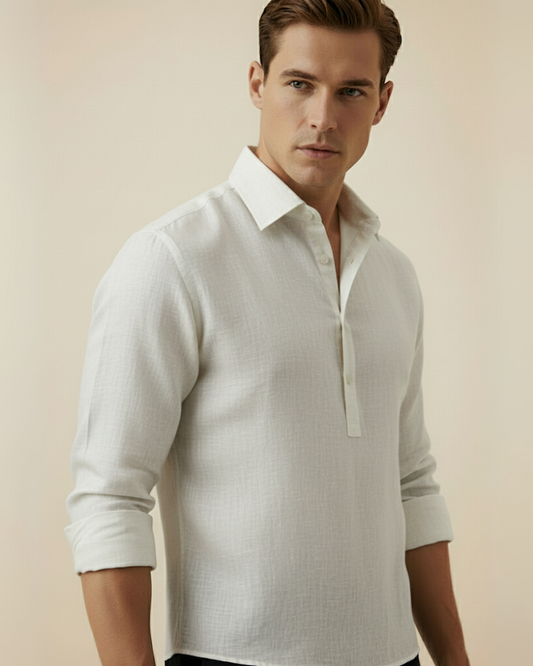 Camisa de lino Vincent 100% lino – ¡2×1 en oferta exclusiva!