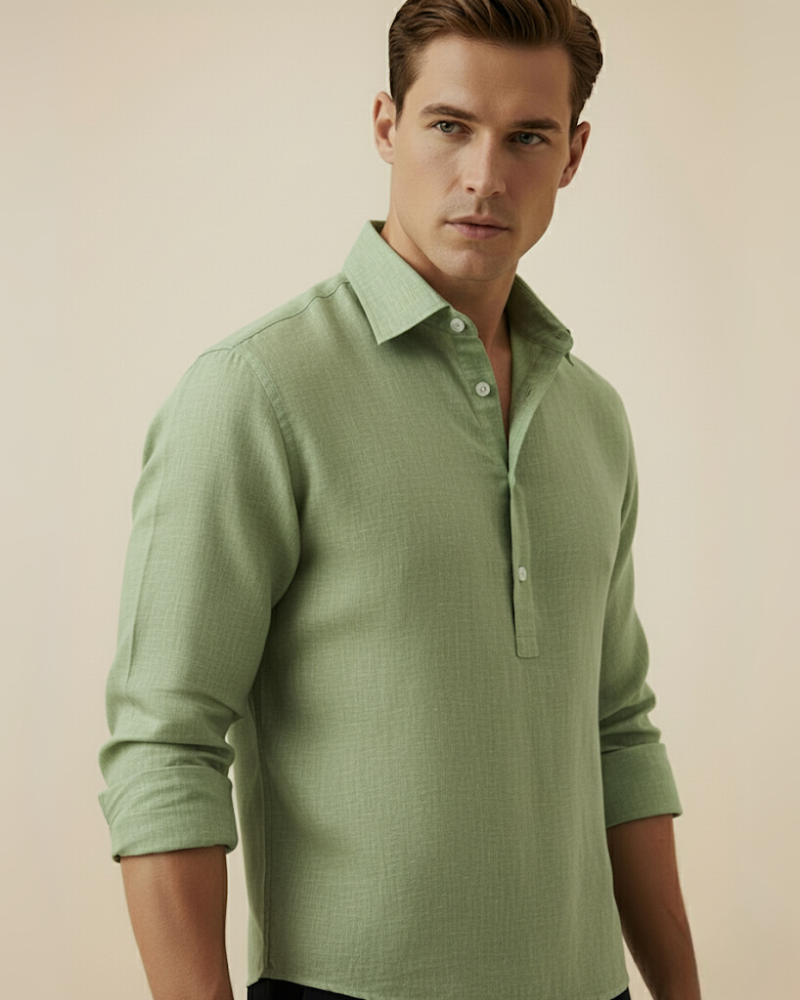 Camisa de lino Vincent 100% lino – ¡2×1 en oferta exclusiva!