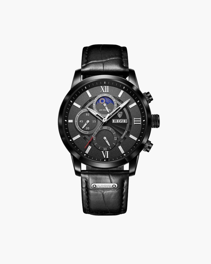 Lugano Classic Herrenuhr – Wasserdicht, Elegant & Präzise 3