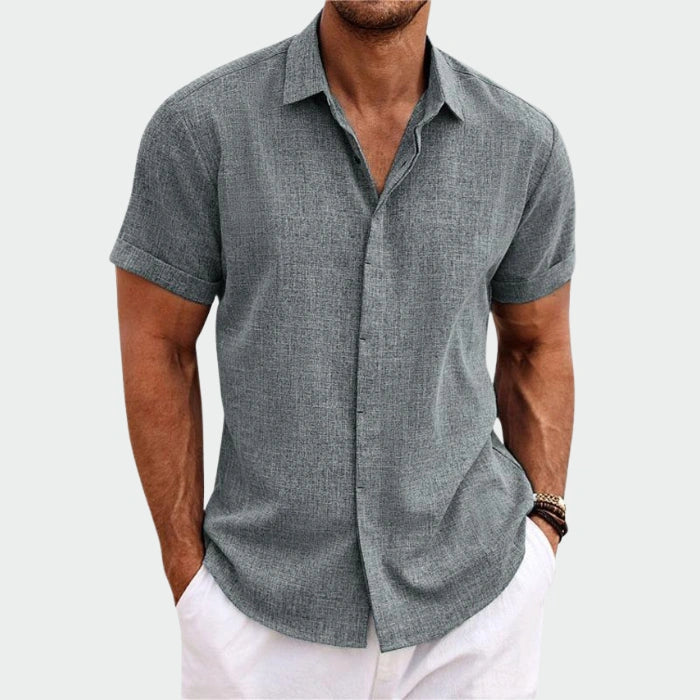 Camisa de lino Antony 100% lino – ¡2×1 en oferta exclusiva!