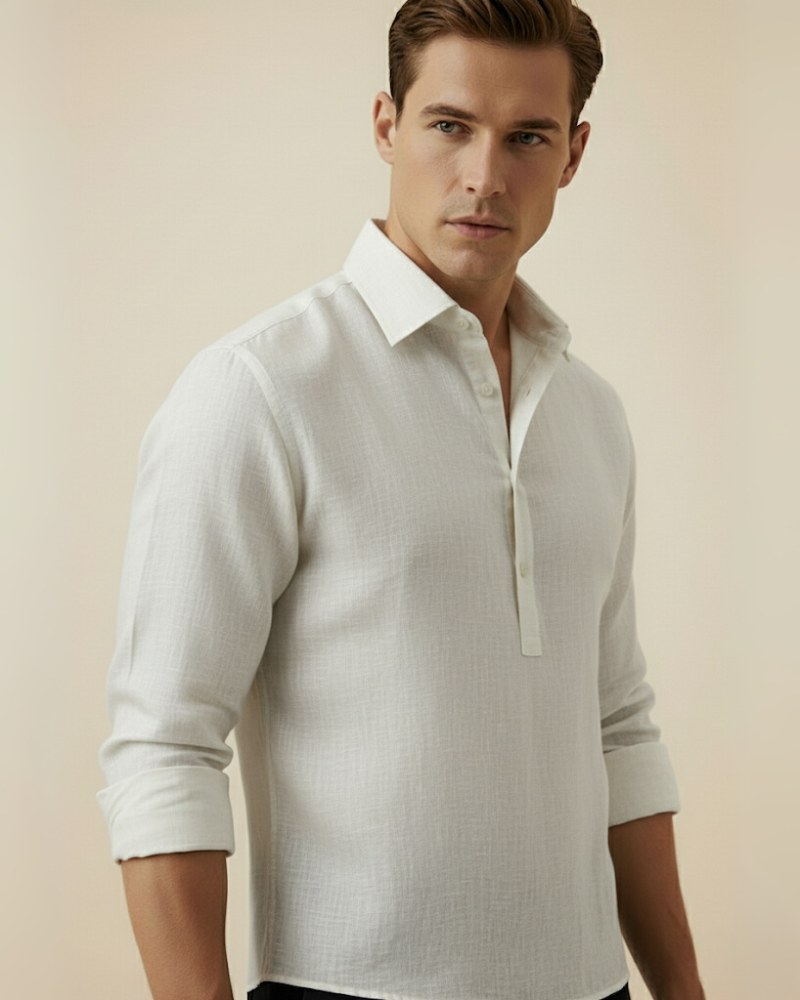 Camisa de lino Vincent 100% lino – ¡2×1 en oferta exclusiva!