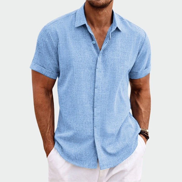 Camisa de lino Antony 100% lino – ¡2×1 en oferta exclusiva!
