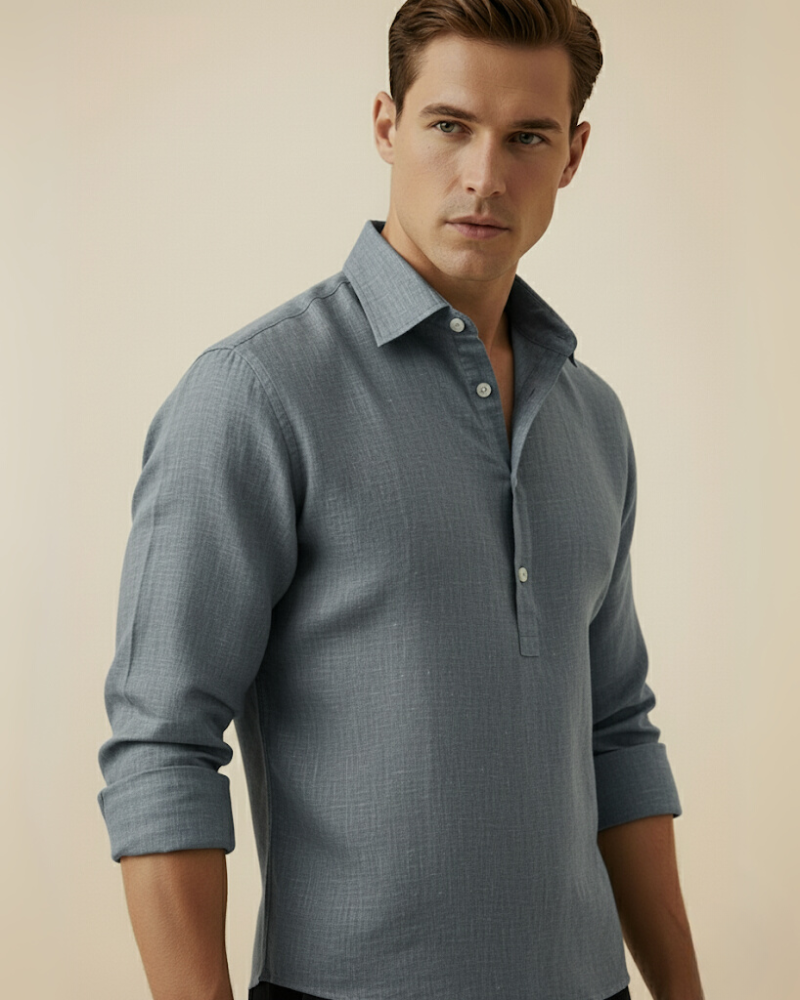 Camisa de lino Vincent 100% lino – ¡2×1 en oferta exclusiva!
