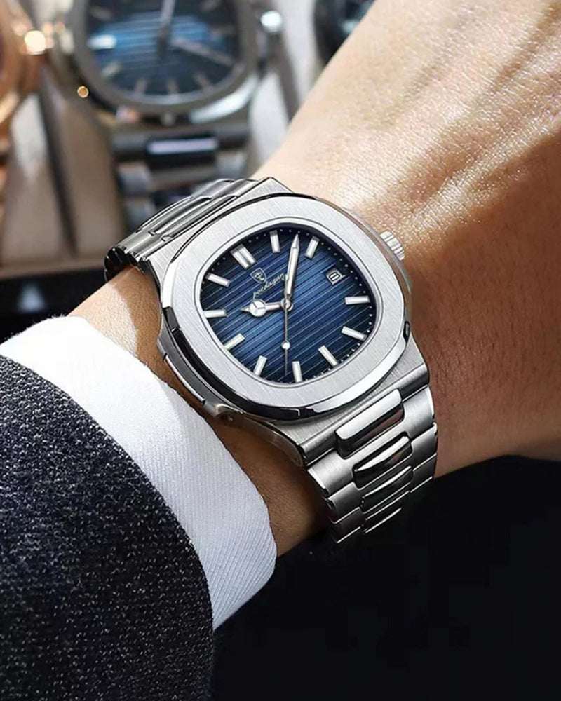 Geneva Classic Herrenuhr – Wasserdicht, Leuchtend & Stilvoll 2