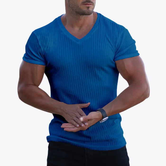 Muskelshirt mit V-Ausschnitt – Betont die Form, Maximiert den Stil 3